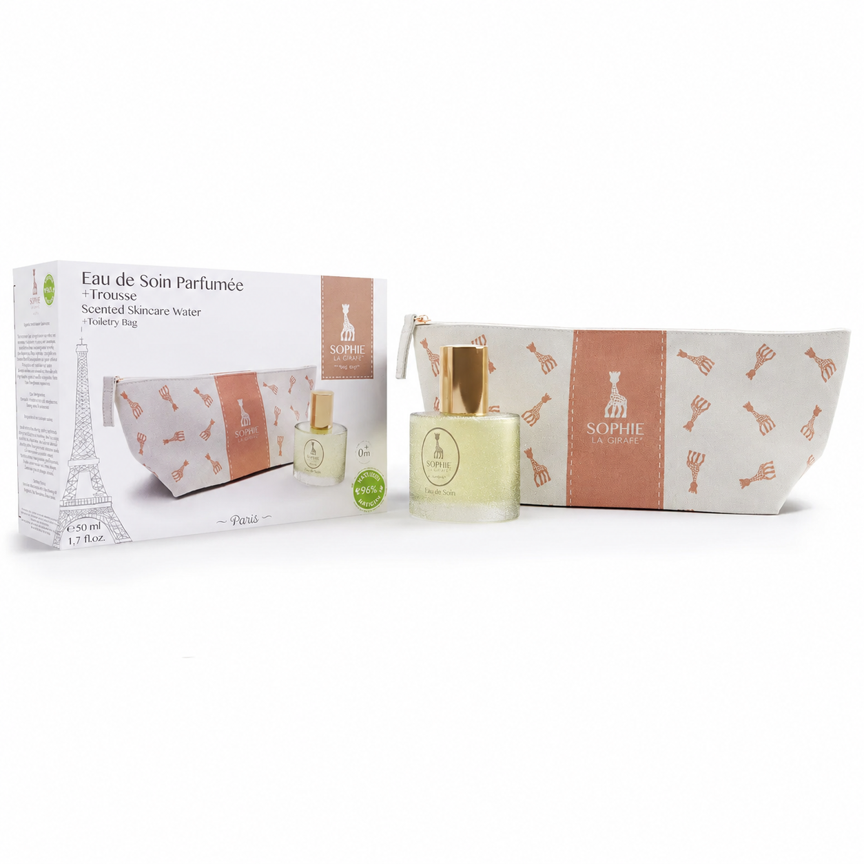 Coffret Eau de Soin 50ml + trousse