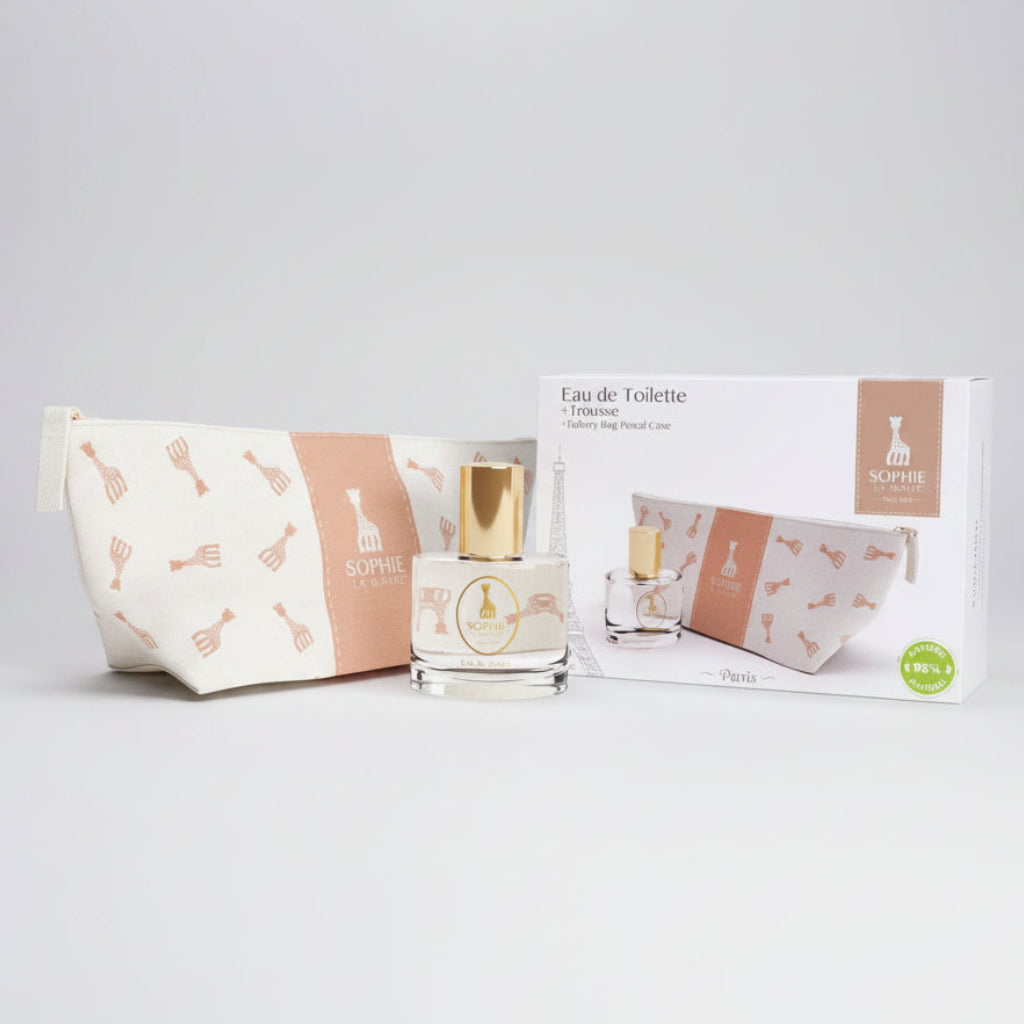 Coffret Eau de Toilette 50ml + trousse